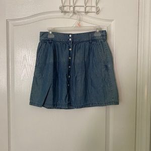 jean skirt